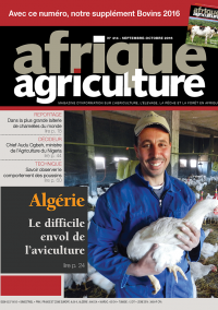 Afrique Agriculture 414 de septembre/octobre 2016