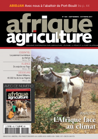 Afrique Agriculture de septembre/octobre 2017