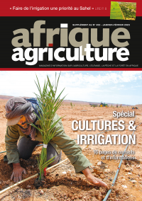 Supplément cultures et irrigation d'Afrique Agriculture 452 de janvier-février 2023