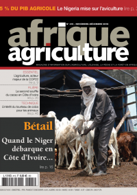 Afrique Agriculture 415 de novembre/décembre 2016