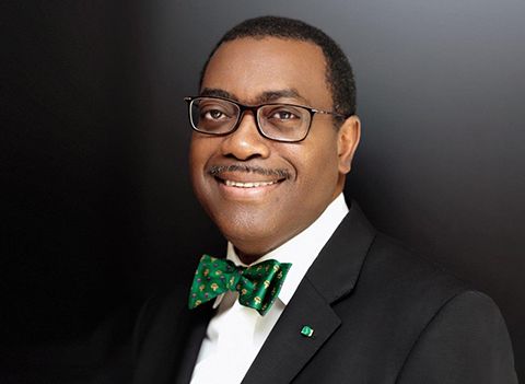Akinwumi Adesina, président de la Banque africaine de développement. Photo : AFDB Akinwumi Adesina, président de la Banque africaine de développement. Photo : AFDB
