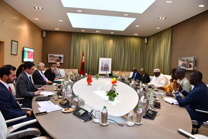 Le jeudi 10 octobre 2024, à Rabat, le ministre marocain de l'Agriculture, de la Pêche maritime, du Développement rural et des Eaux et Forêts, Mohammed Sadiki, a accueilli Youba Bah, ministre de l'Élevage et de la Pêche de la République du Mali.