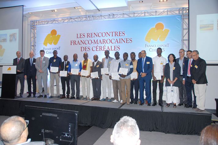 Fin de stage pour les techniciens d'Afrique subsaharienne à l'IFIM (Casablanca, Maroc). Photo: DR