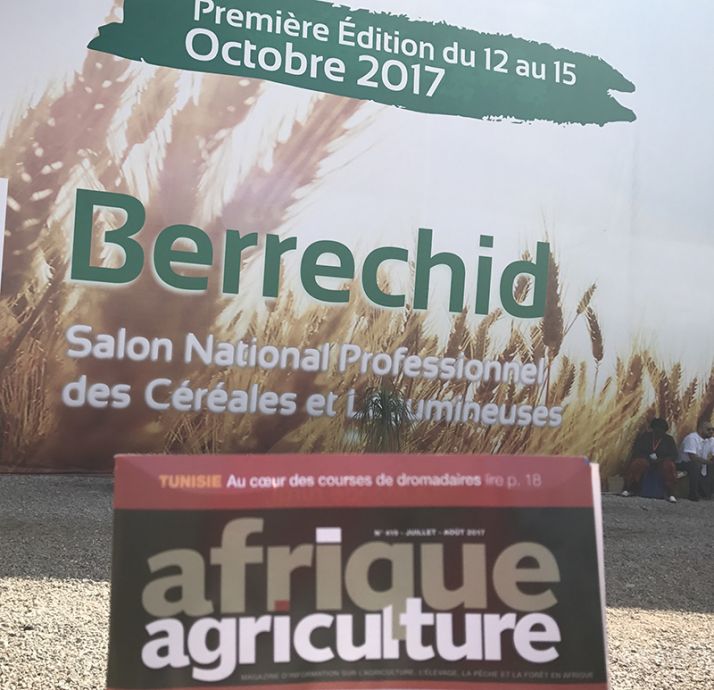 Afrique Agriculture au Salon des céréales et des légumineuses de Berrechid. © NKB Afrique Agriculture au Salon des céréales et des légumineuses de Berrechid. © NKB