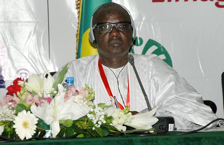 Modou Thiam, président des semenciers du Sénégal. © A. Hervé