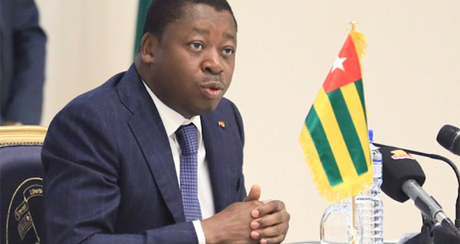 Faure Gnassingbé, président de la République du Togo. Photo : Officiel Togo