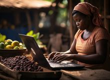 Le projet "DigiGreen & Agri" est axé sur le développement de l’entrepreneuriat, l'amélioration de l'employabilité des jeunes sur toute la chaîne de valeur du cacao et de l’agriculture durable. © Al/Adobe Stock